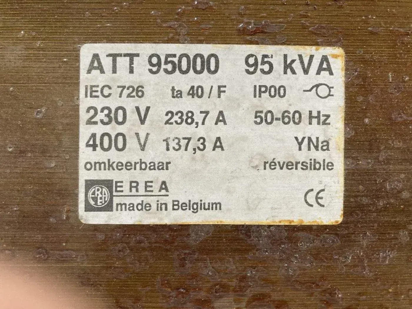 Erea ATT 95000 transformer - 4