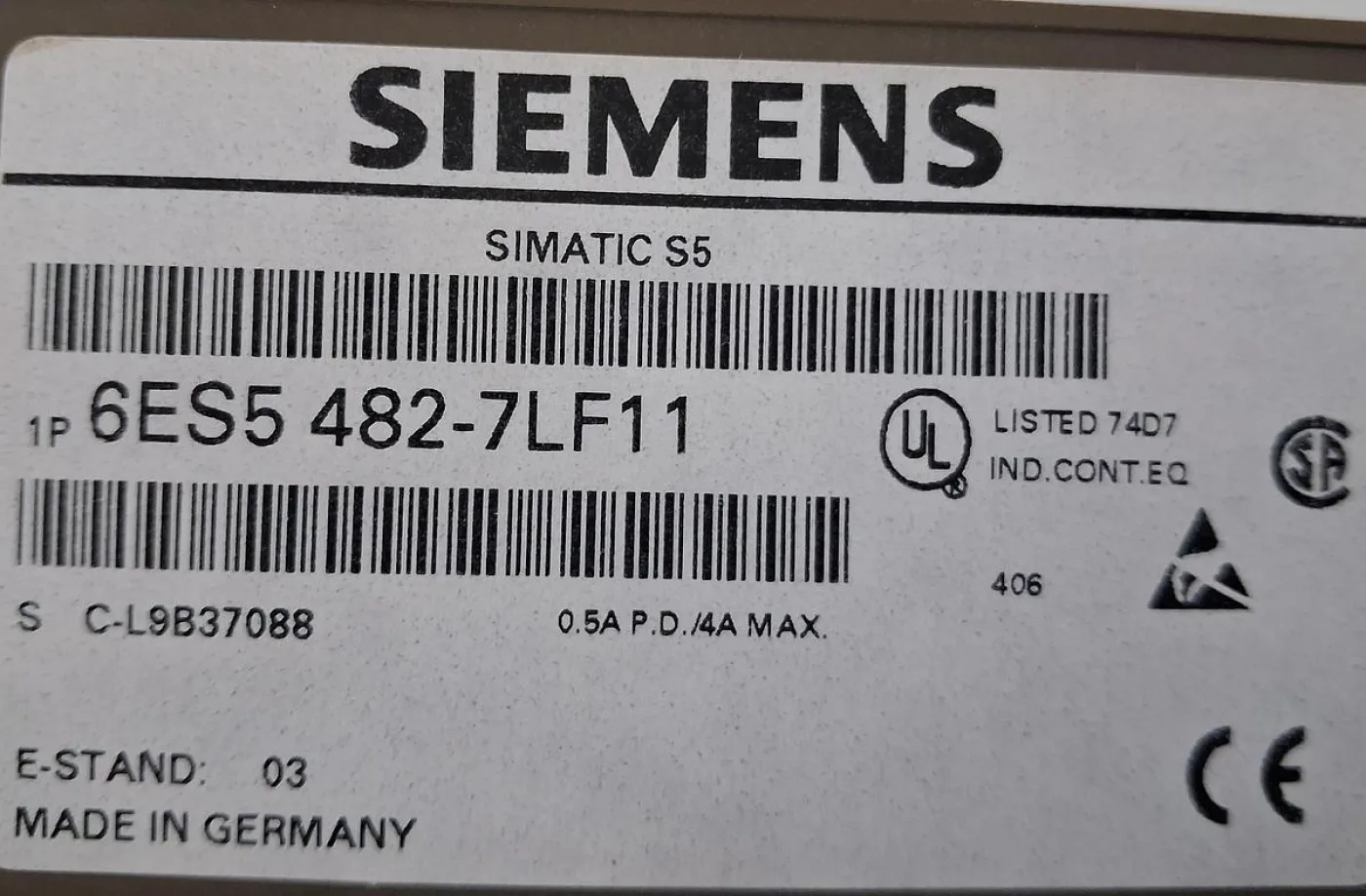 Siemens SIMATIC S5 6ES5 482-7LF11 Analogausgabemodul - 3