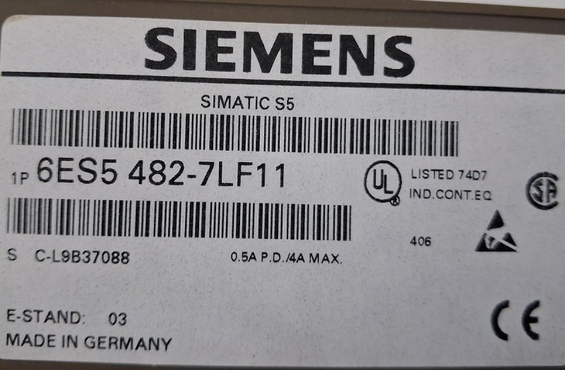 Siemens SIMATIC S5 6ES5 482-7LF11 Analogausgabemodul