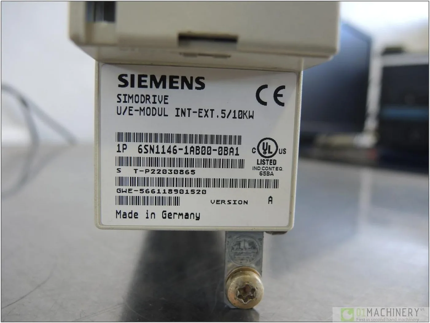 2005 SIEMENS 6SN1146-1AB00-0BA1 AI2929 - 2