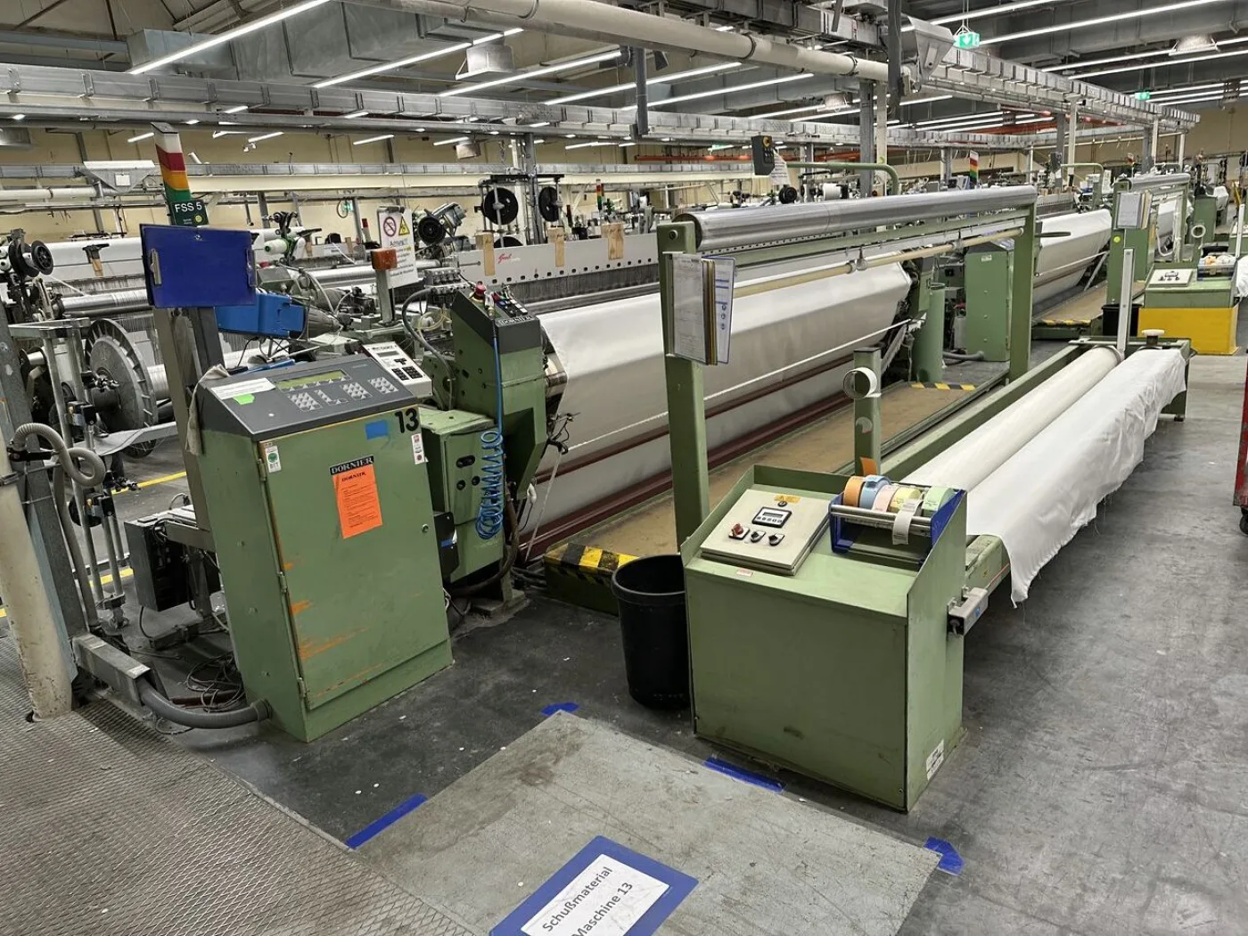 2x Scholze – Bauch - big roll batcher winder, ww 380 cm (153”) - 2
