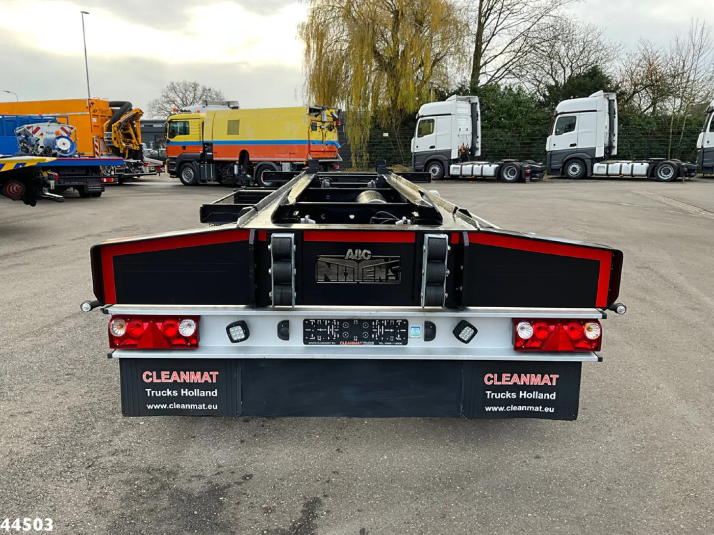 Noyens 2-assige containeraanhangwagen - 6