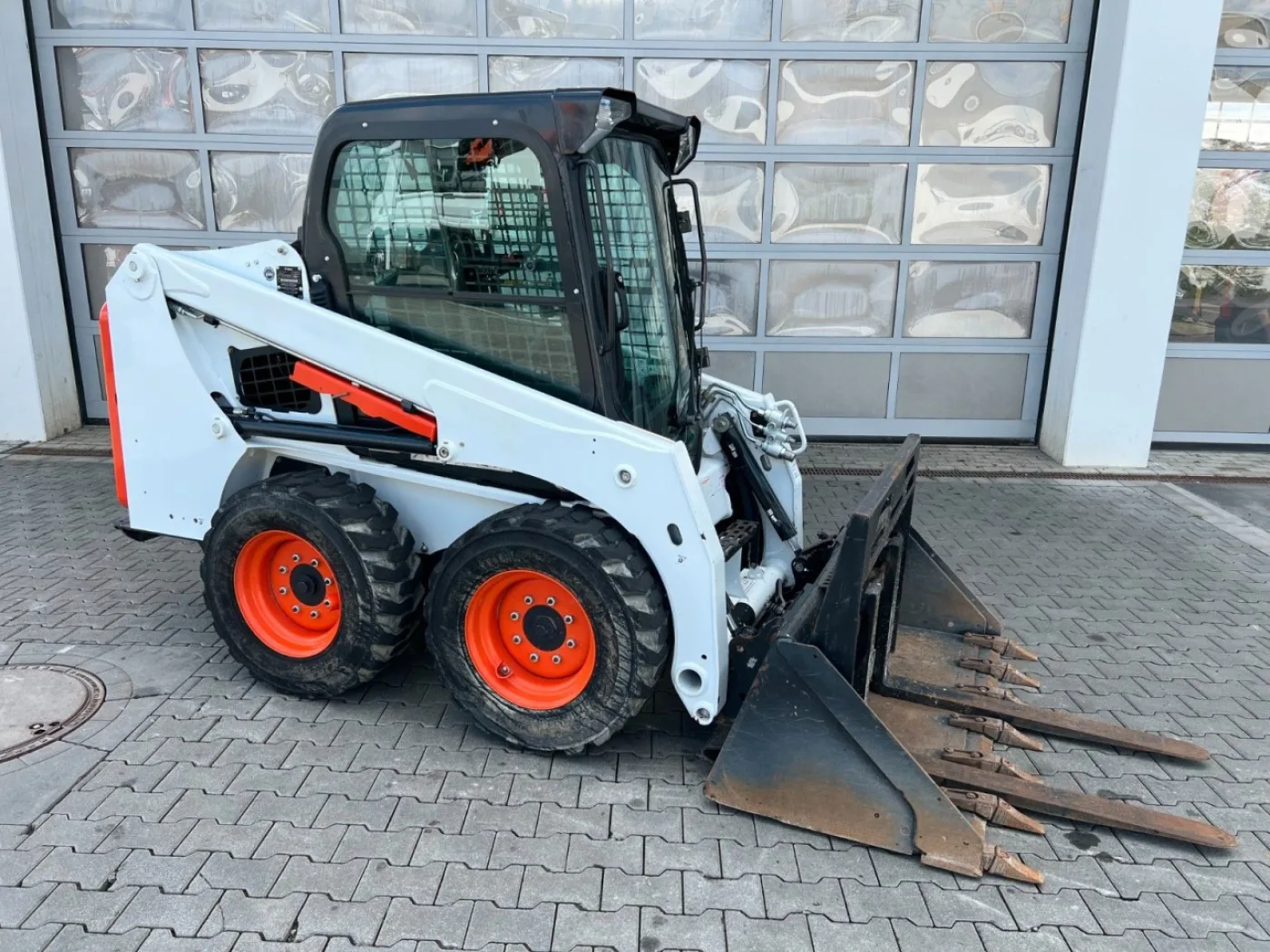 Bobcat S450 / nur 131h !! / Gabel / Schaufel - 2