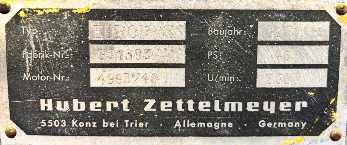 Zettelmeyer Europ S - 6