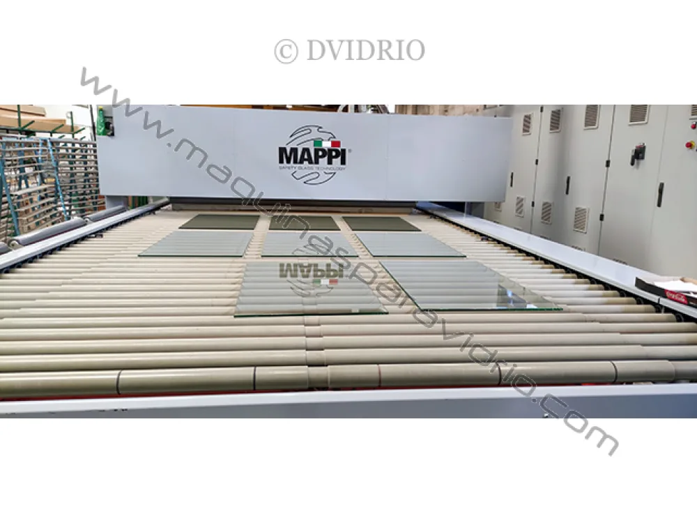 HORNO PARA EL TEMPLADO DE VIDRIO PLANO MAPPI