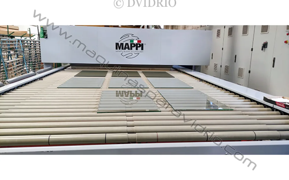 HORNO PARA EL TEMPLADO DE VIDRIO PLANO MAPPI
