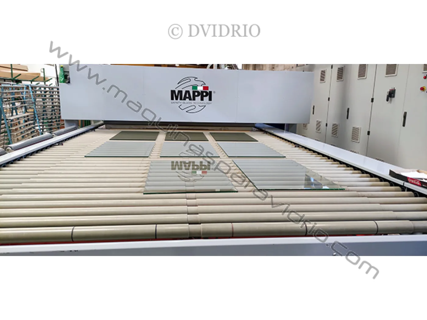 HORNO PARA EL TEMPLADO DE VIDRIO PLANO MAPPI - 1