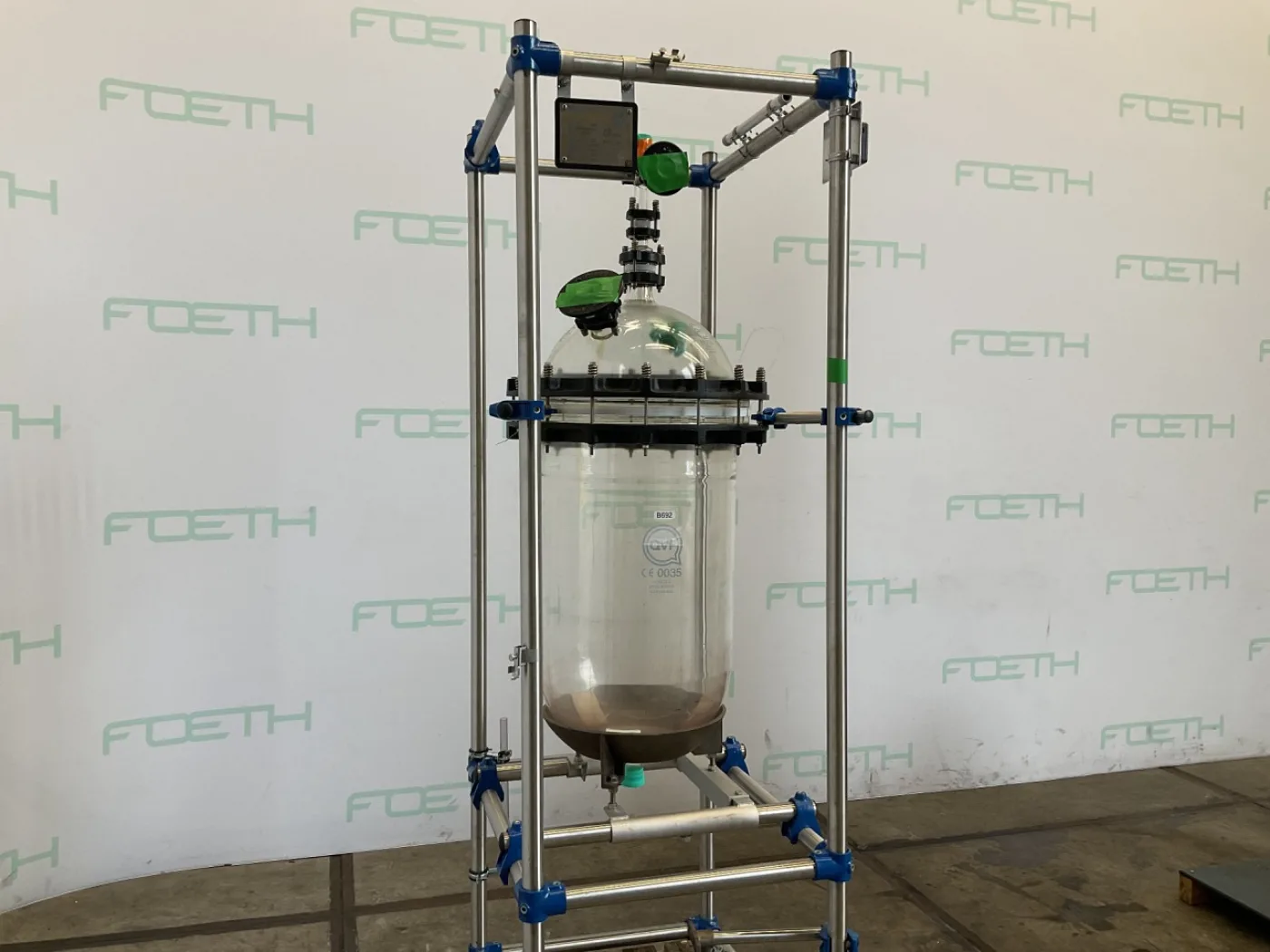 QVF Glasstechnik Vessel 100 L - Vertical tank - 4