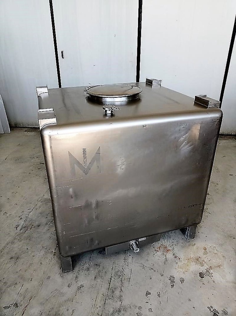 BIN INOX – MOD. 1500 LT