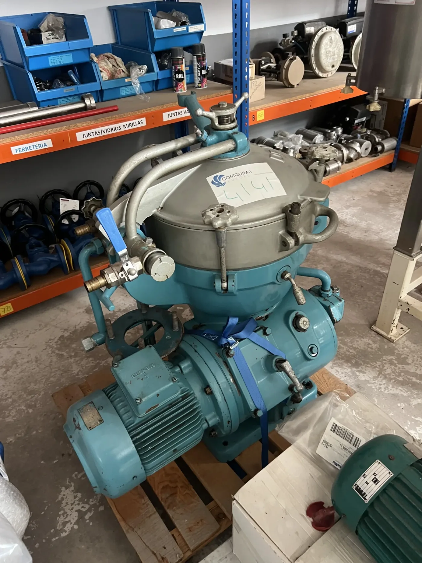 USED ALFA LAVAL MAB206S CENTRIFUGE - 2