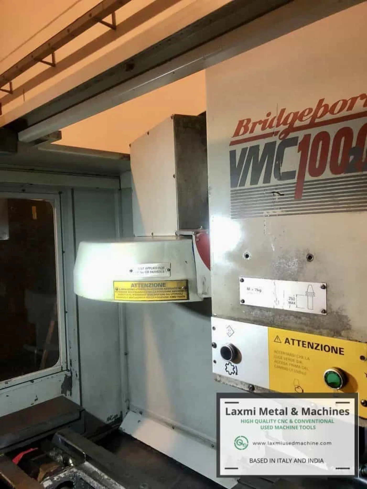 VERTICAL MACHINING CENTER, BRIDGEPORT - 1000/22 VMC - Laxmi Metal & Machines, Rohtak - 6