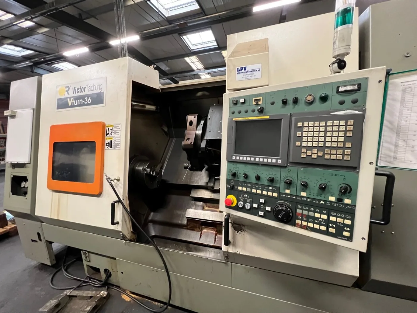 CNC Turning Machine – VICTOR Vturn 36 - 1
