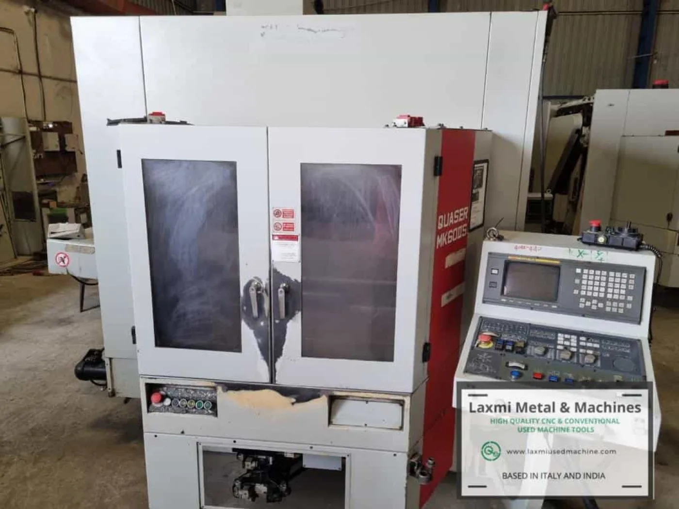 VERTICAL MACHINING CENTER, QUASER - MK60IIS/II - Laxmi Metal & Machines, Rohtak - 5