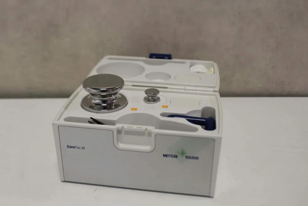 Mettler Toledo CarePac M 2000g/100g Kalibratie Gewichten