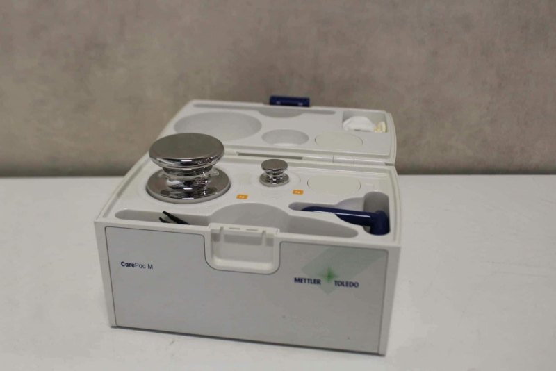 Mettler Toledo CarePac M 2000g/100g Kalibratie Gewichten