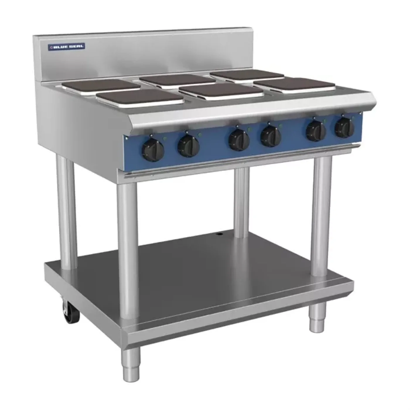 Blue Seal 6 Plate Free Standing Hob 15.6kW E516S-LS - islandcatering - 1