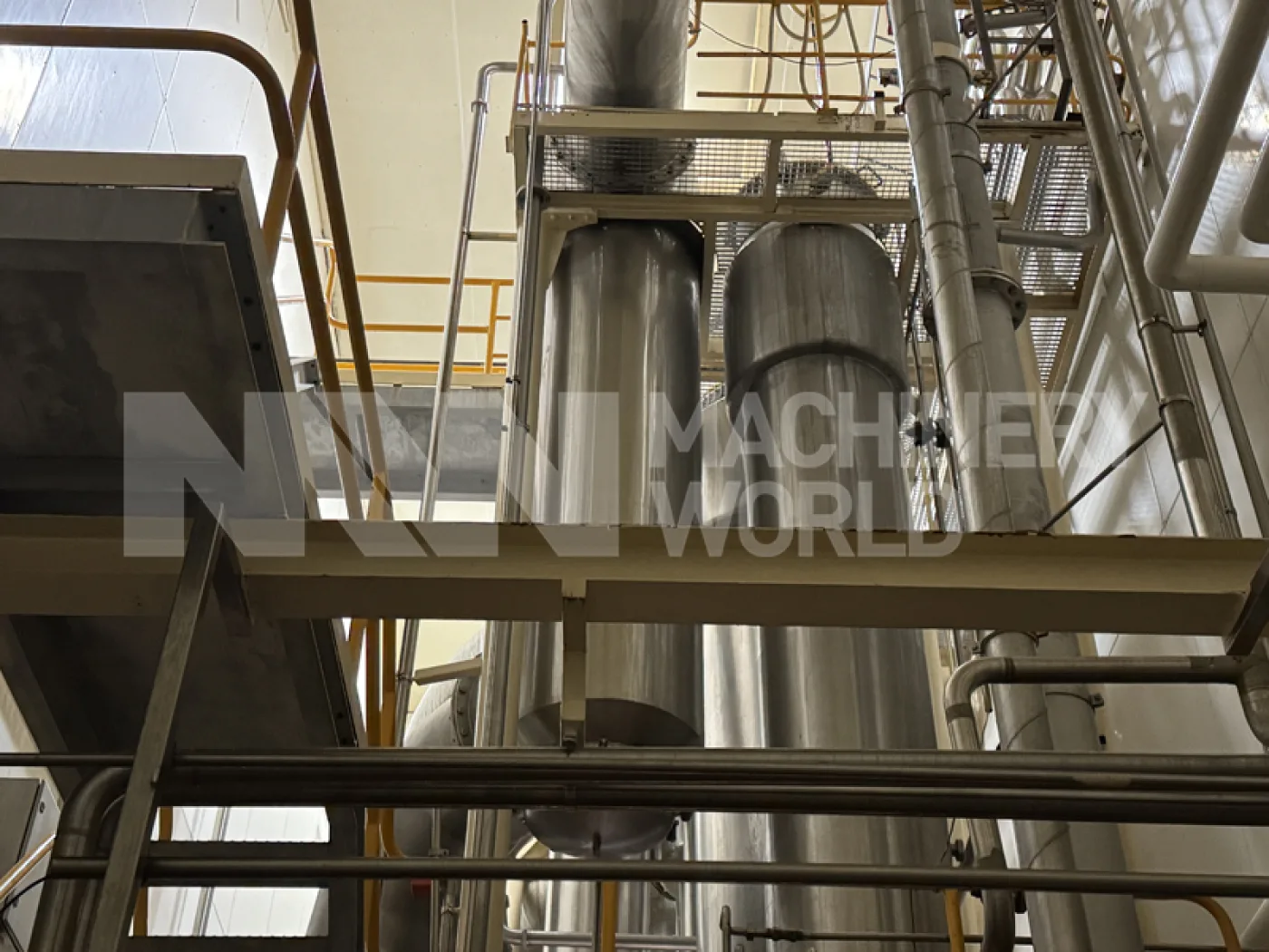 17,000 LPH Scheffers 4-Effect TVR Evaporator with Mora Horizontal V-Bottom Box Dryer Plant - 3