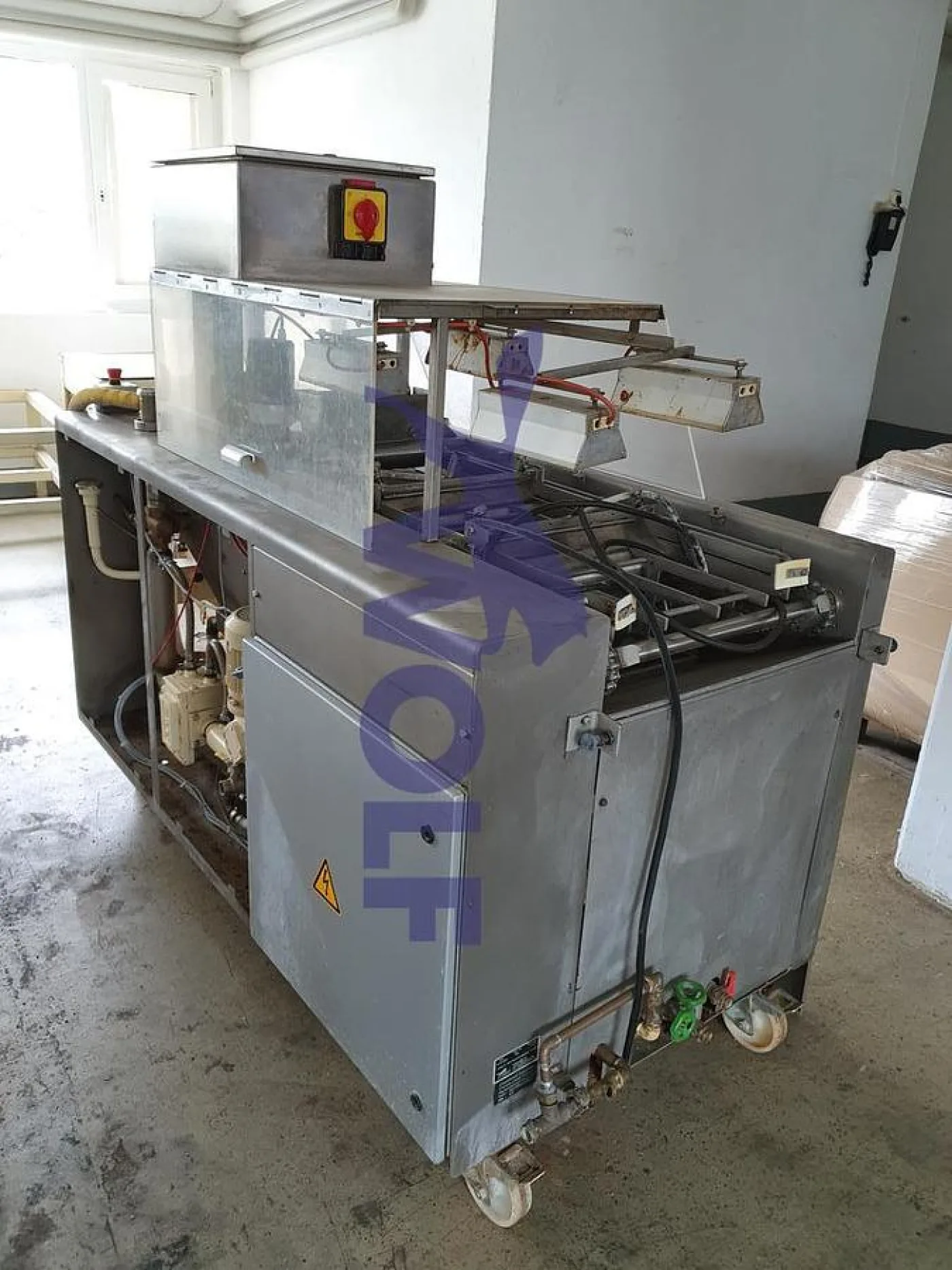 Formenfüllmaschine WOLF für Dekorplättchen - Type W-FW-200, Arbeitsbreite ca.: 420 mm - 4