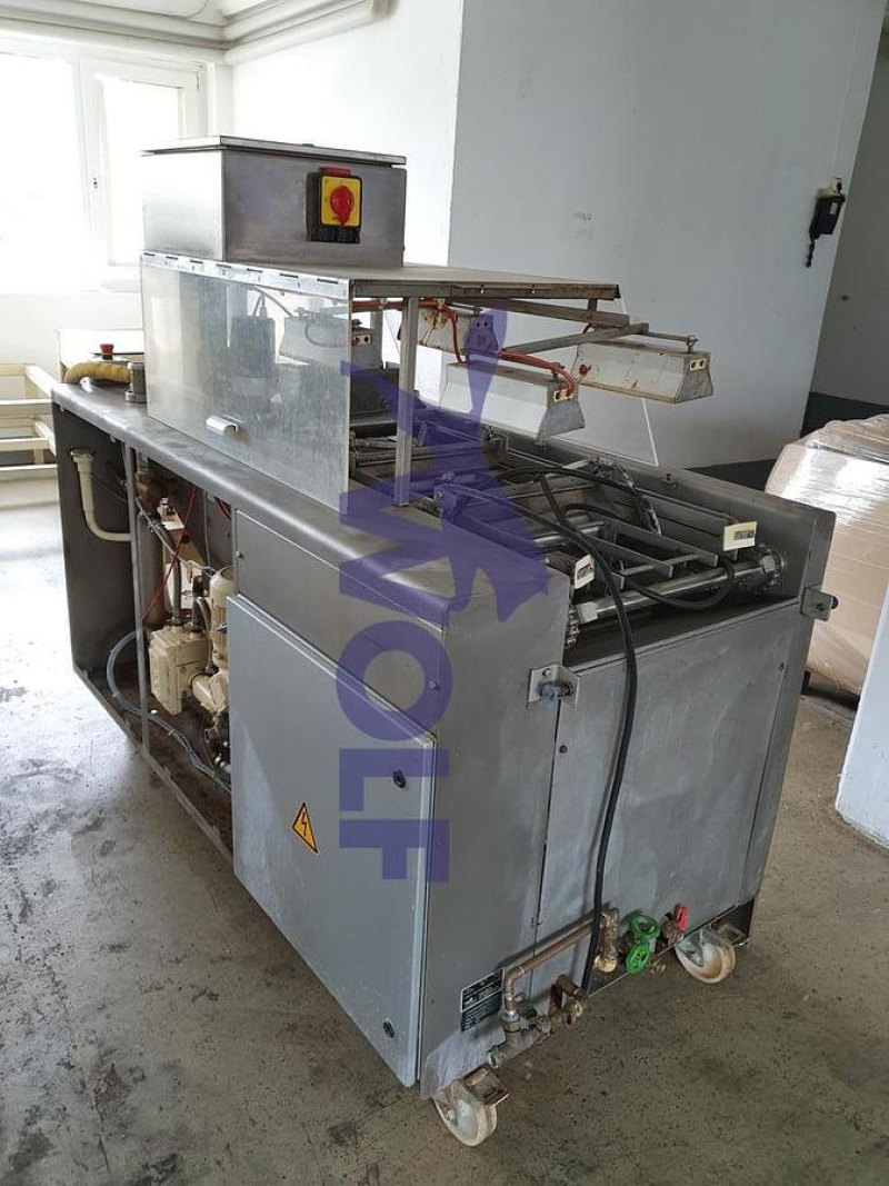 Formenfüllmaschine WOLF für Dekorplättchen - Type W-FW-200, Arbeitsbreite ca.: 420 mm