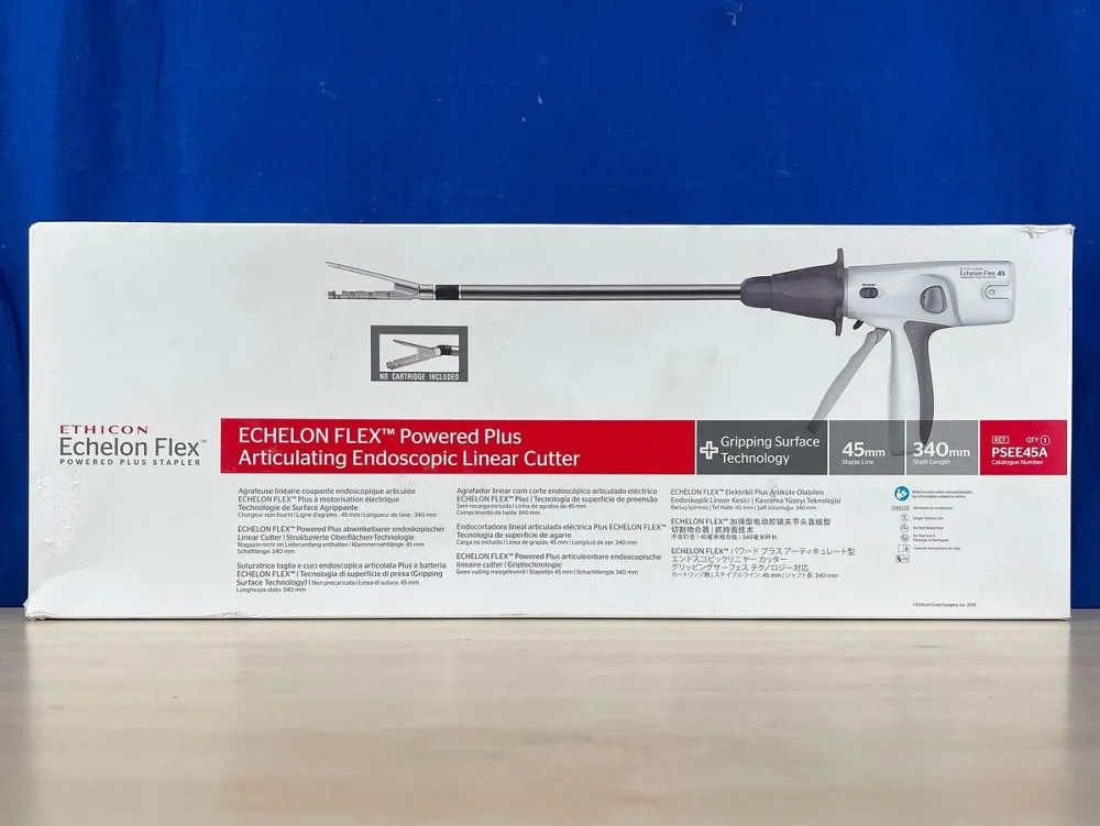Ethicon Echelon Flex Powered Plus Articulating Endoscopic Linear Cutter Hand piece.