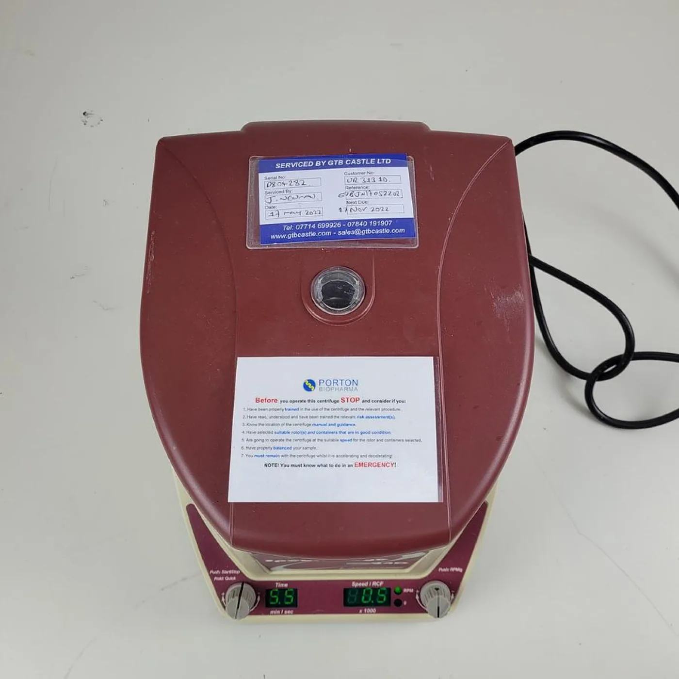 Labnet Spectrafuge 24D centrifuge - 5