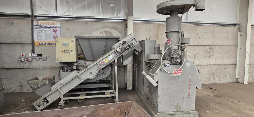 2022 Wagner WS 15 Copper Shredder & Granulator Line