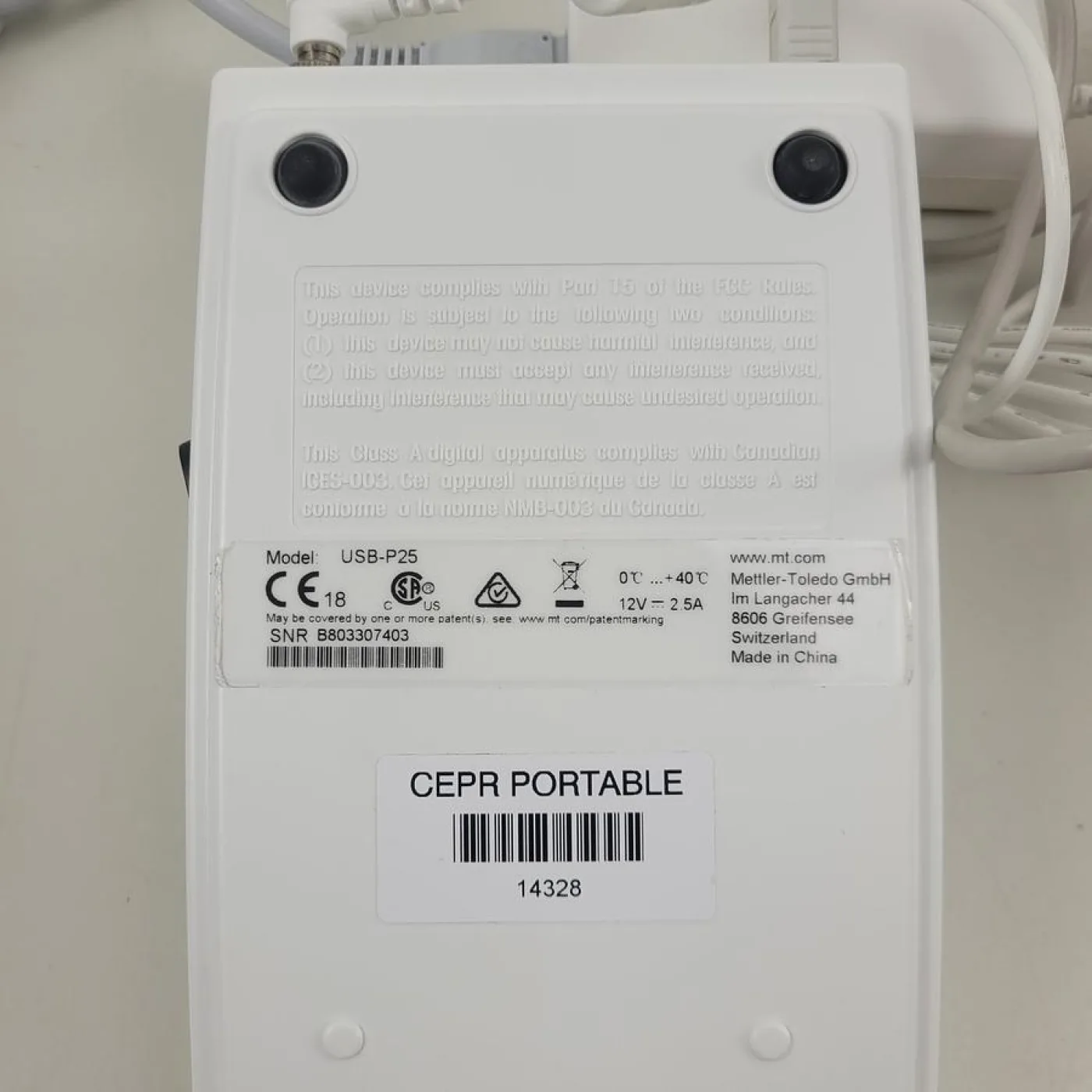 Mettler Toledo P25 Printer - 3