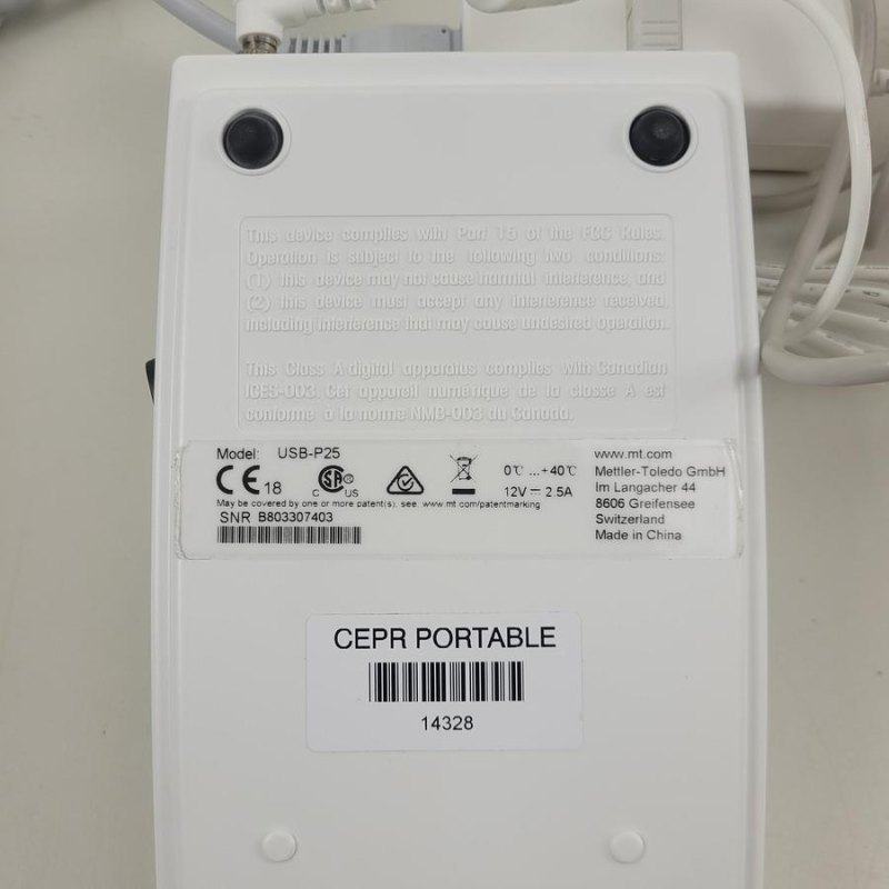 Mettler Toledo P25 Printer