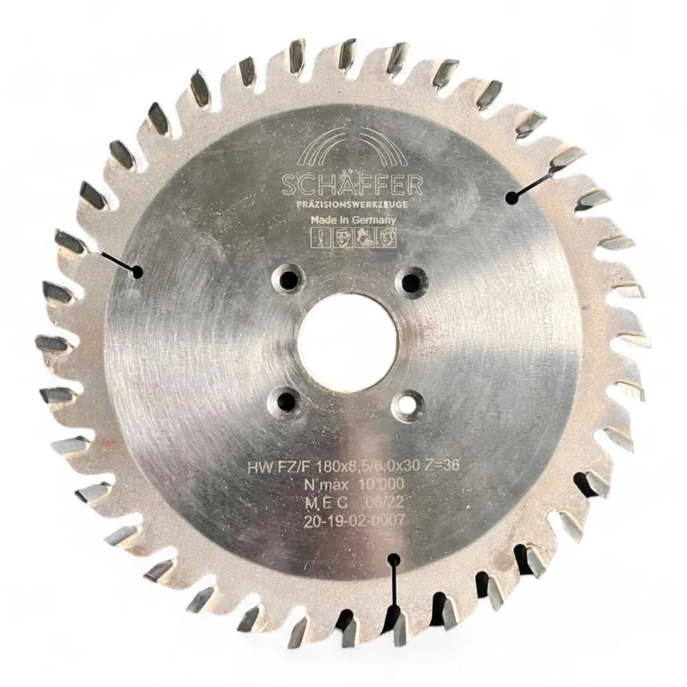 HW Nuter Schäffer D=180x8.5/6.0x30 Z=36 B=8