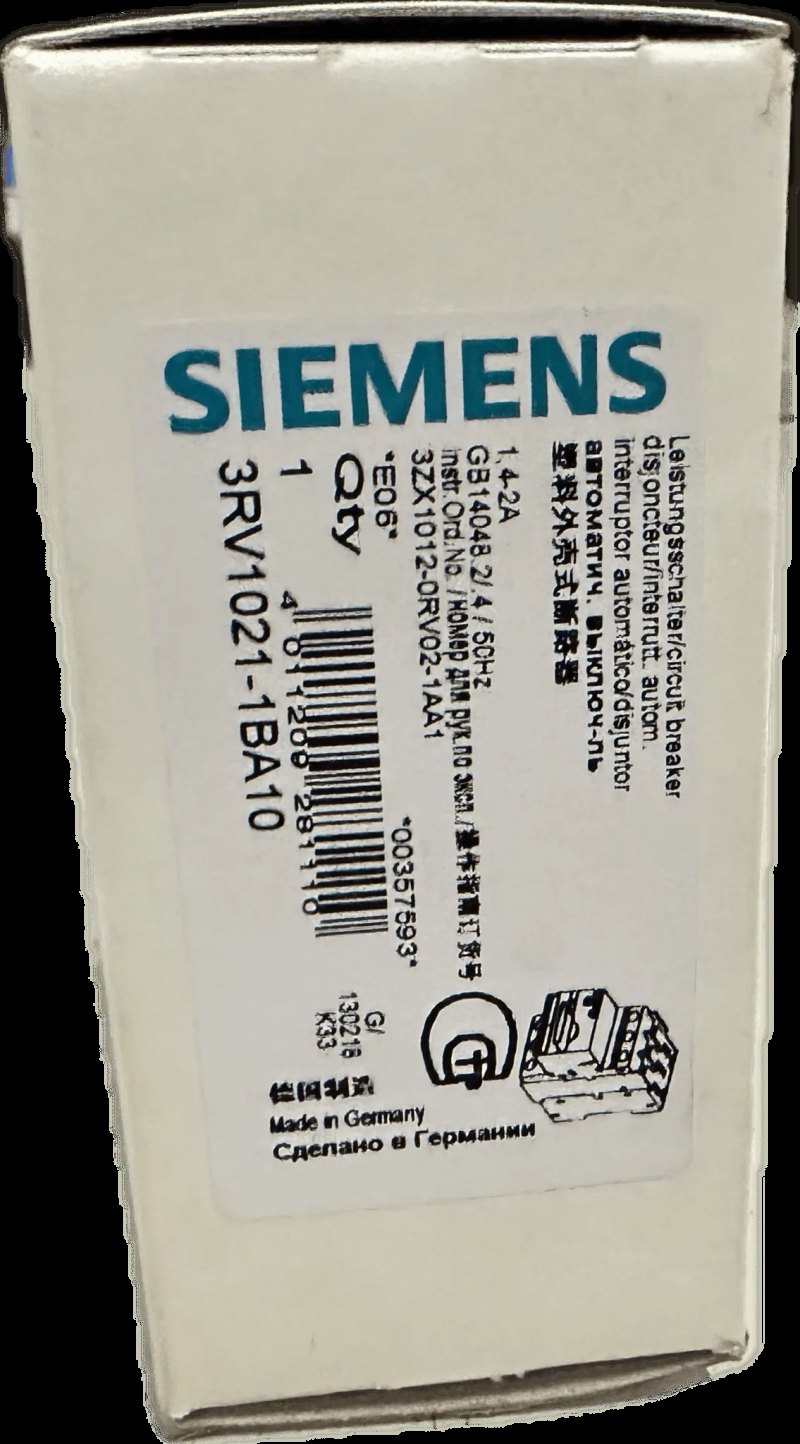 Siemens Leistungsschalter 3RV1021-1BA10