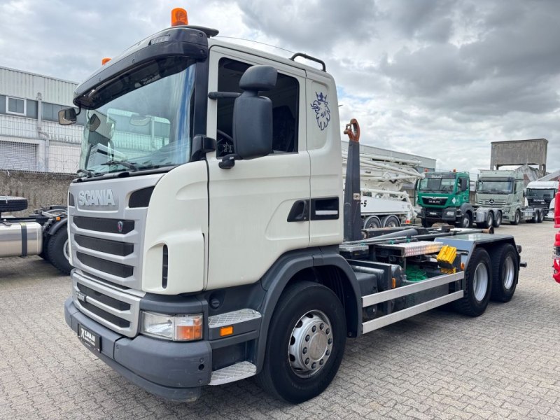 Scania G 380 B 6x4 Abrollkiper Manual Gearbox Euro5