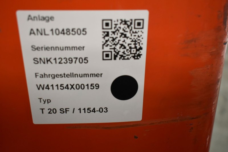 Niederhubwagen Linde T 20 SF 1154-03 (2020)