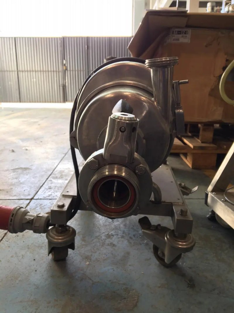 USED FRANCISCO GARVIA STAINLESS STEEL CENTRIFUGAL PUMP