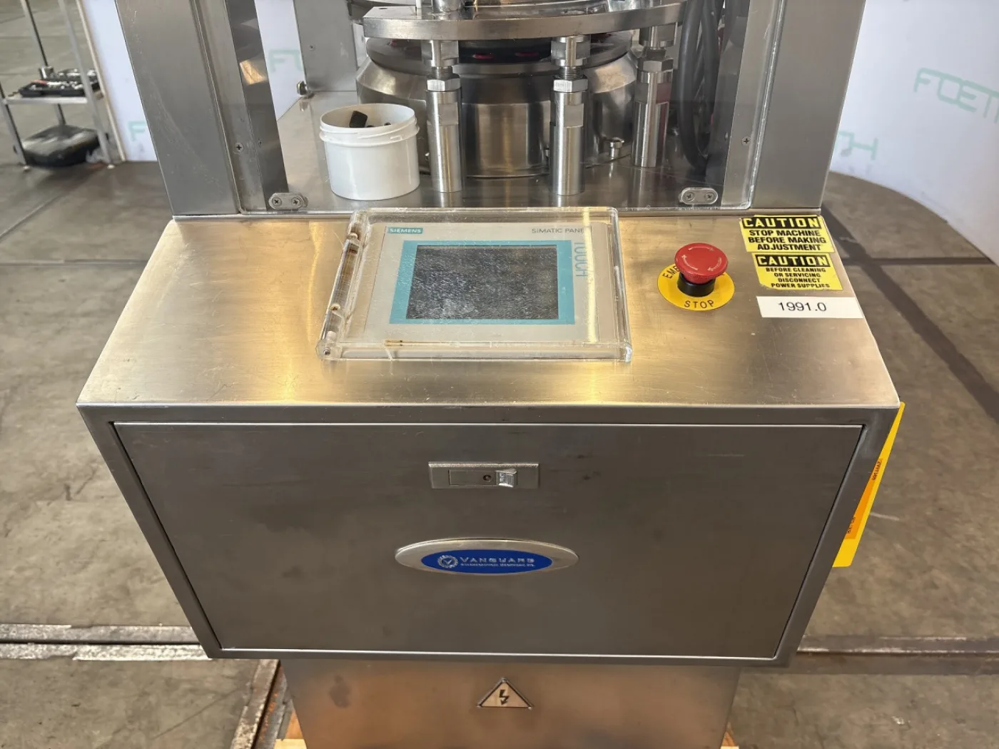 Vanguard VSP-16 - Rotating tablet press - 7