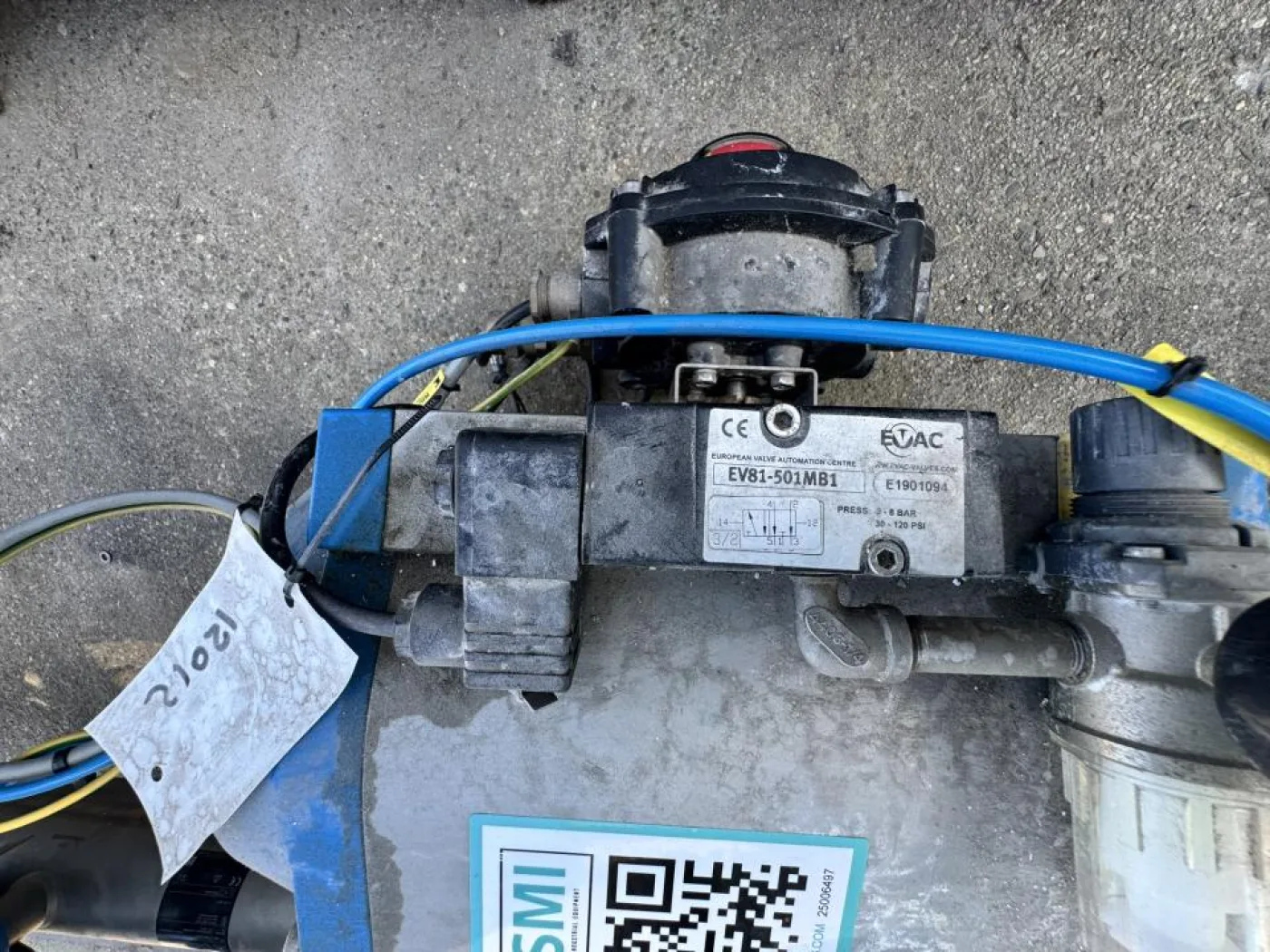 2019 EVAC Pneumatic actuated ball valve assembly with flowmeter - 2
