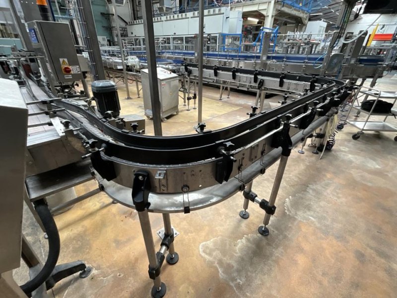 Unknown 81mm Förderband Belt from Labeller to Case Packer - Line 5