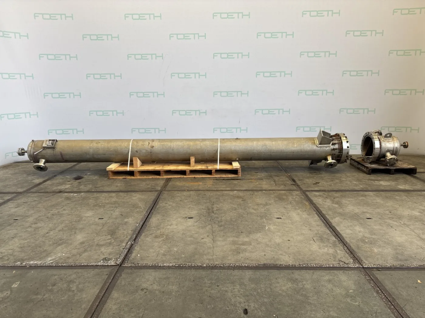 K.ley Eiterfeld U-tube Vertical Heat Exchanger — 30 m² 25 bar - Shell and tube heat exchanger - 6