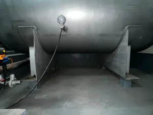 USED STAINLESS STEEL TANK 316 3600 LITERS