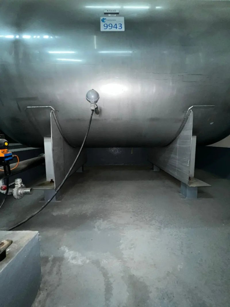 USED STAINLESS STEEL TANK 316 3600 LITERS