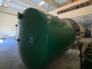 USED IRON TANK 12500 LITERS