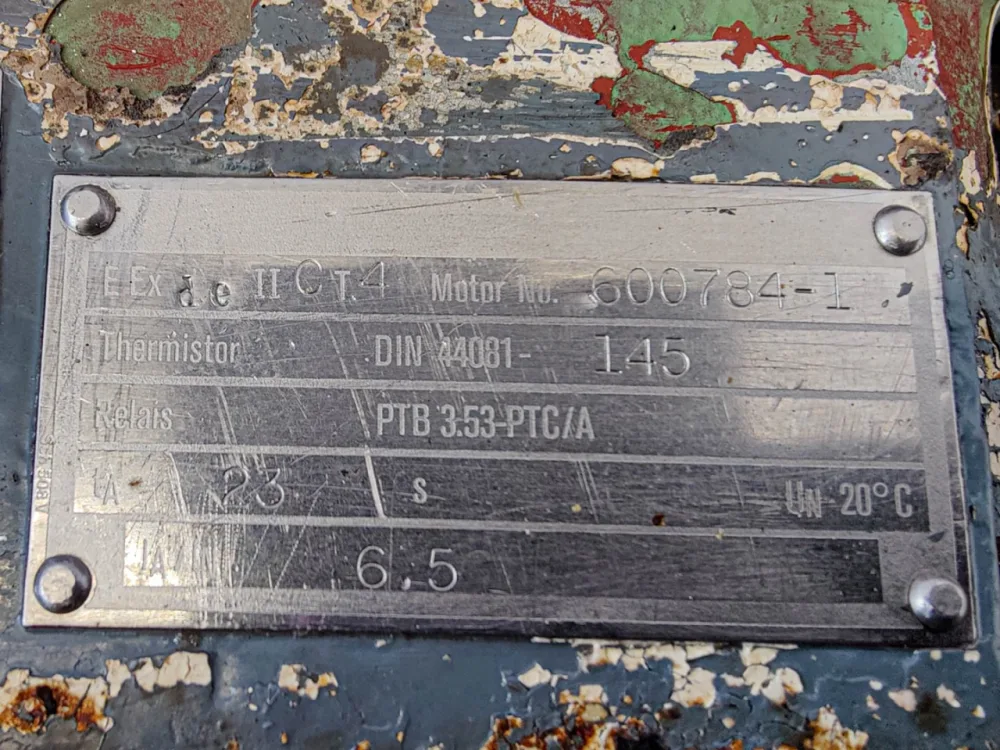 2870mm length - Horizontal screw conveyor