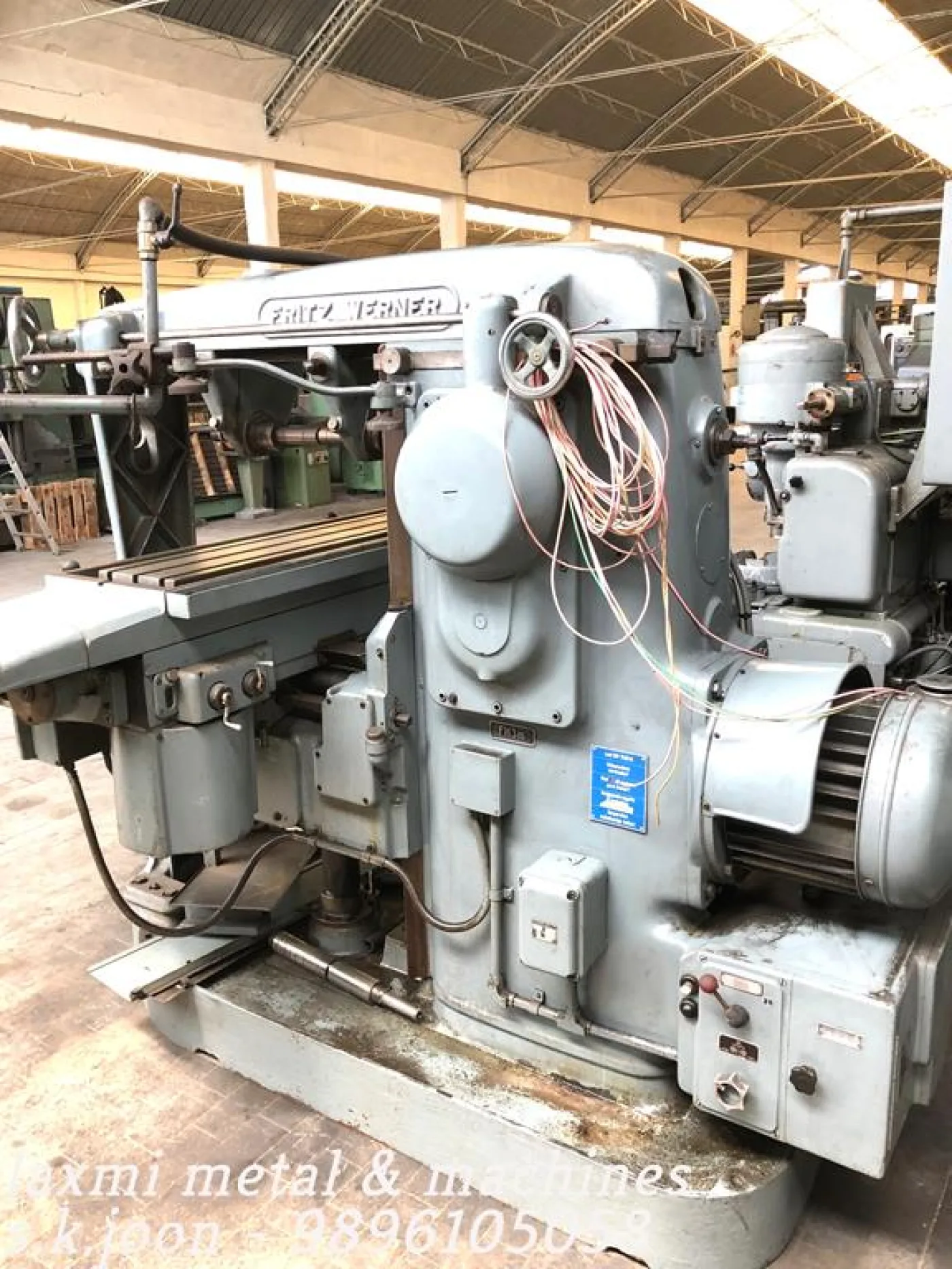 HORIZONTAL MILLING MACHINE, FRITZ WARNER - Laxmi Metal & Machines, Rohtak - 2