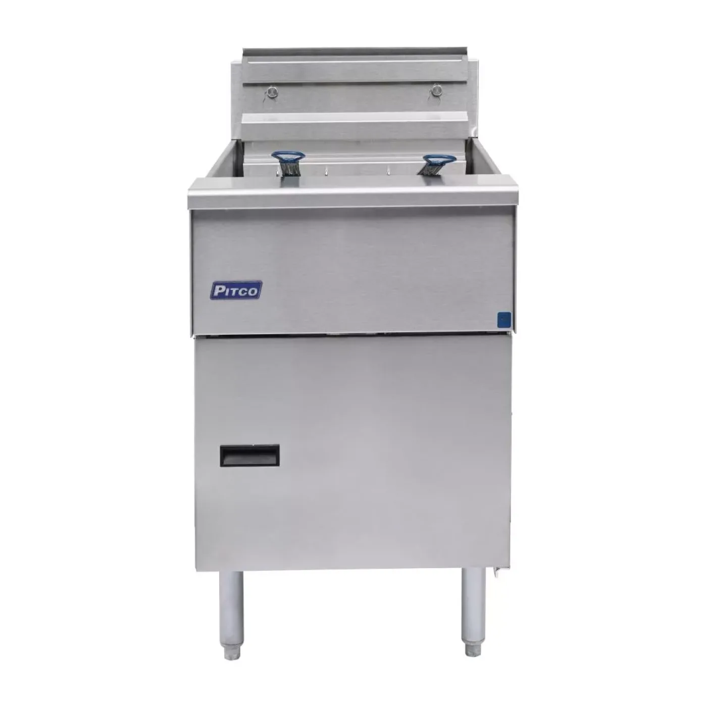 Pitco Single Tank Twin Basket Fryer SE18S-SSTC - islandcatering - 3