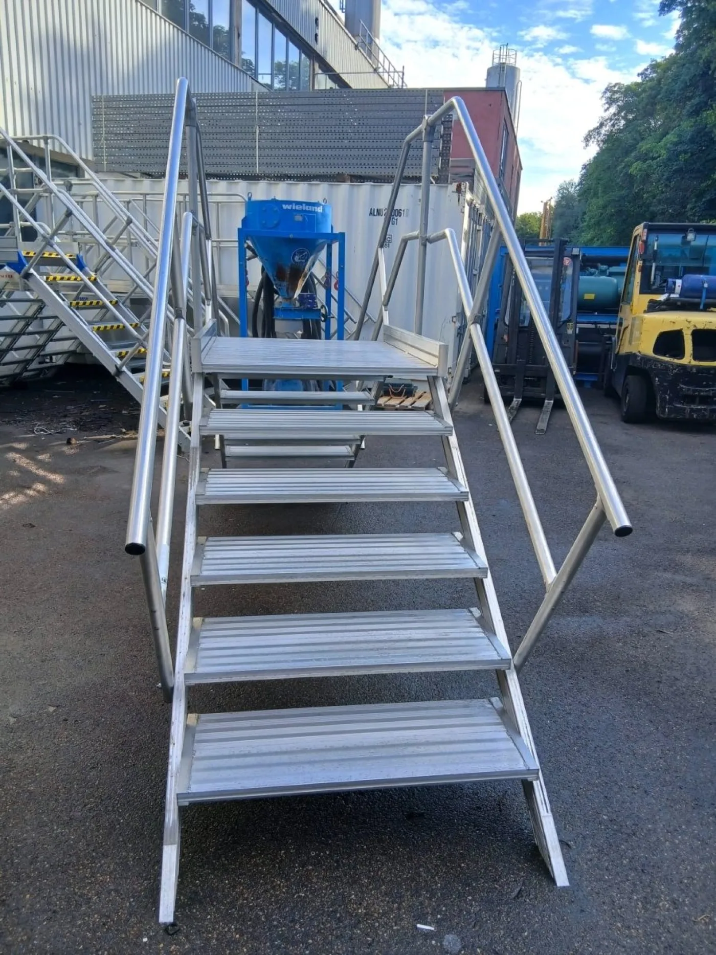 Treppenbrücke aus Aluminium - 7