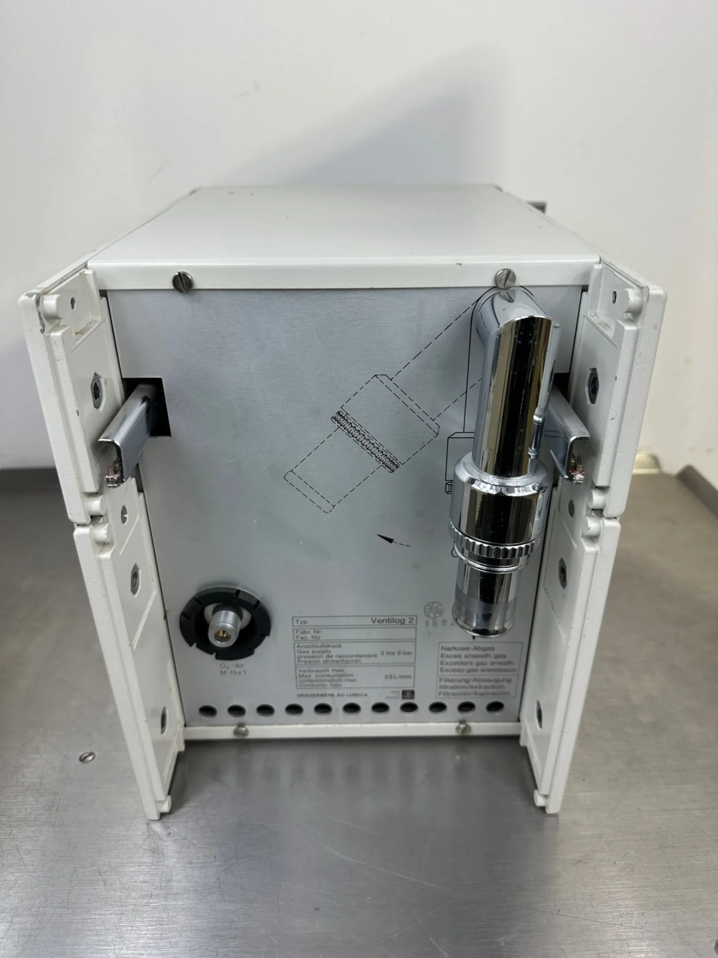 Dräger Ventilog 2 Beatmungs-Ventilog - 2