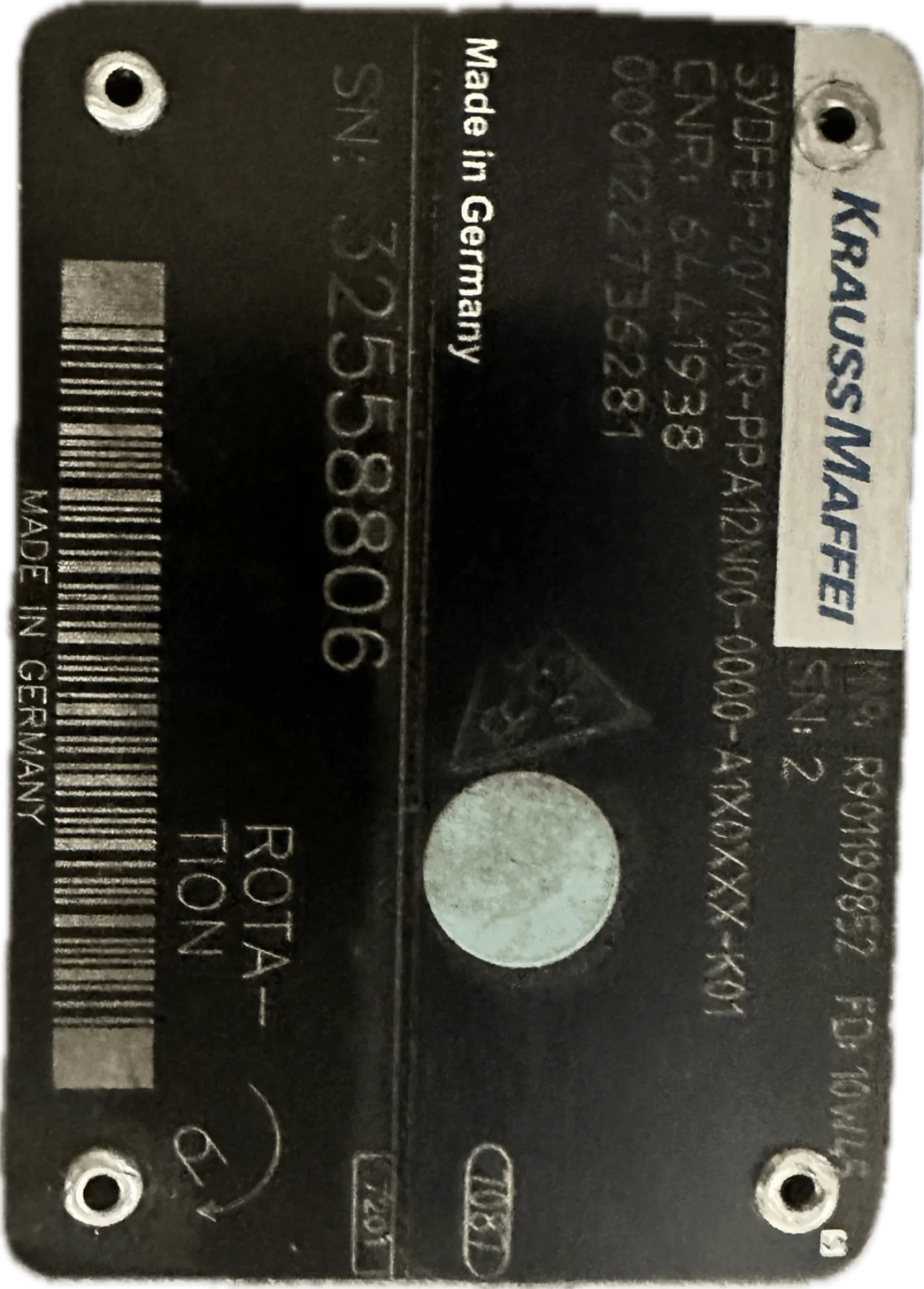 Krauss-Maffei Hydraulische-Einzelpumpe SYDFE1 - 4