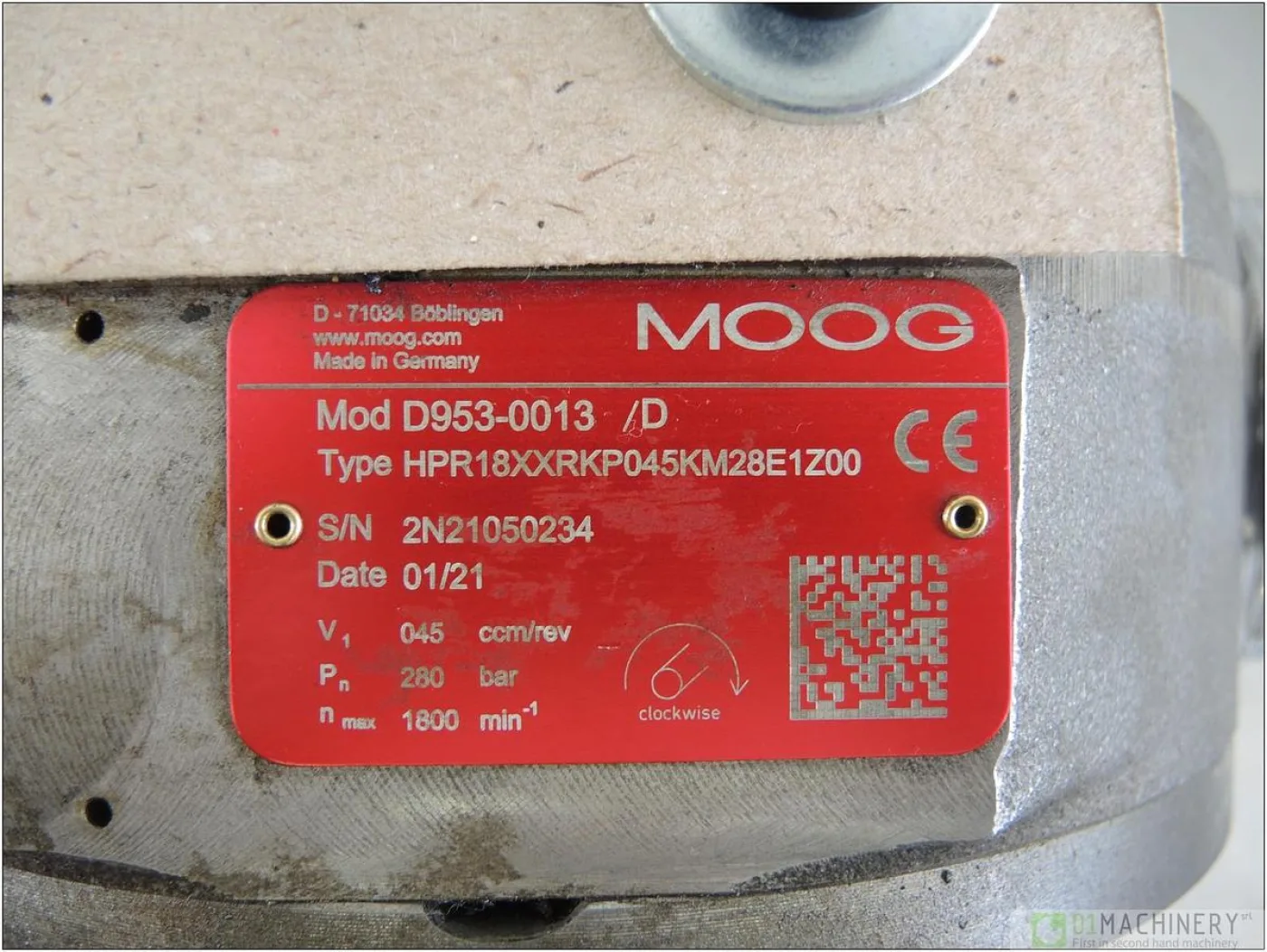2021 MOOG D953-0013 AI1375 - 7