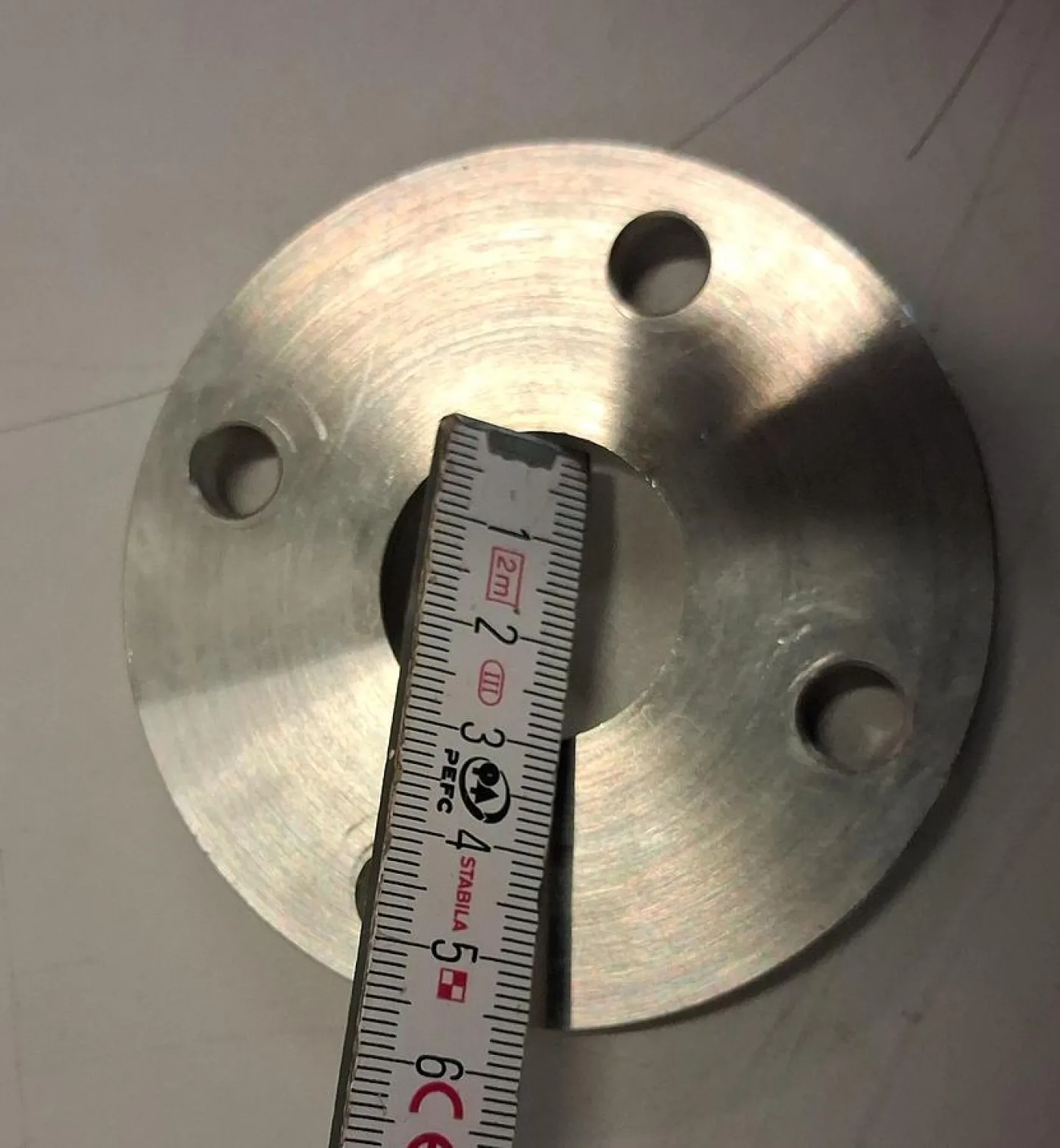 Normag Edelstahl-Flansch mit 4-Loch-Bohrung DN25 - 3