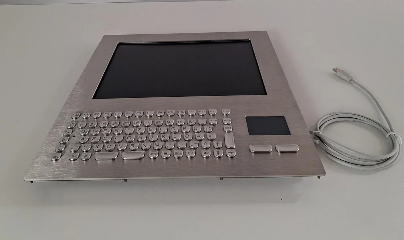 GETT InduKey KV23601 Industrial Keyboard with Integrated 15" Display – New - 1
