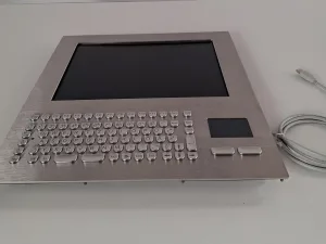 GETT InduKey KV23601 Industrial Keyboard with Integrated 15" Display – New
